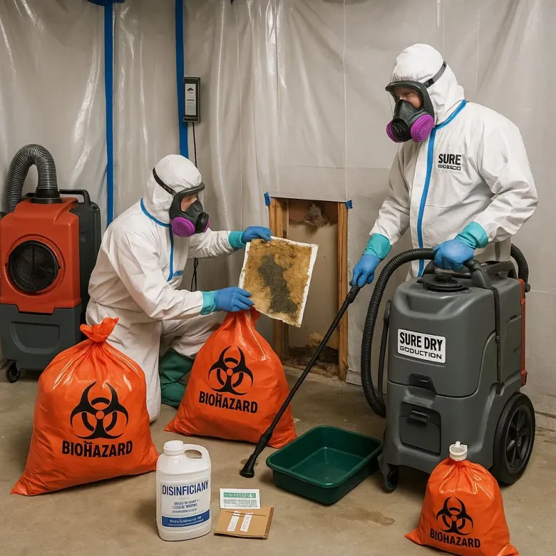 Contaminated Water Handling Protocols process in Venice, IL